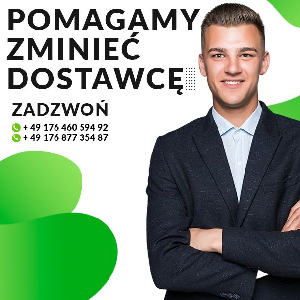 zmiana dostawcy pradu i gazu w niemczech